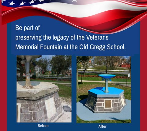 Be Part of Preserving the Veterans Memorial Fountain